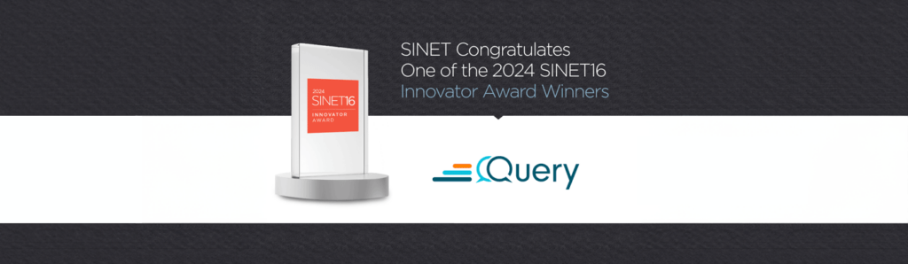 query sinet16 innovator award press release